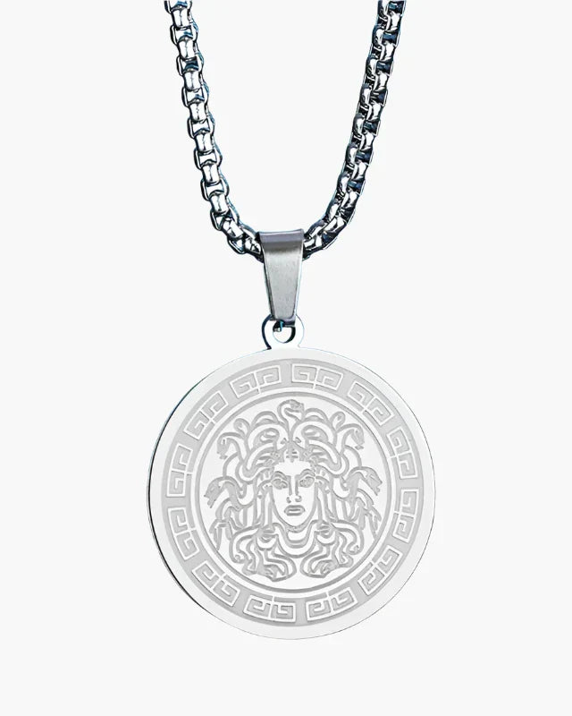 Medusa Lange Kette (Gold & Silber)